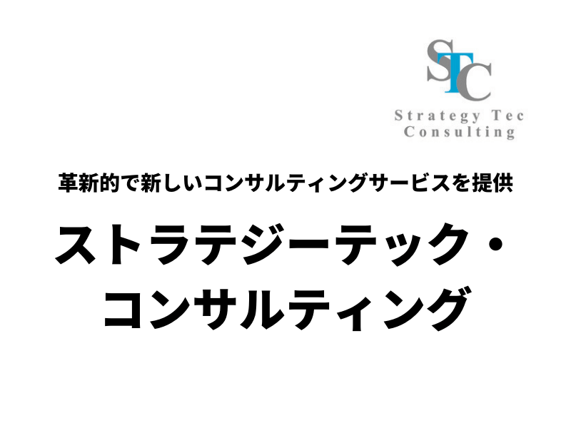 革新的で新しいコンサルティングサービスを提供「ストラテジーテック・コンサルティング」