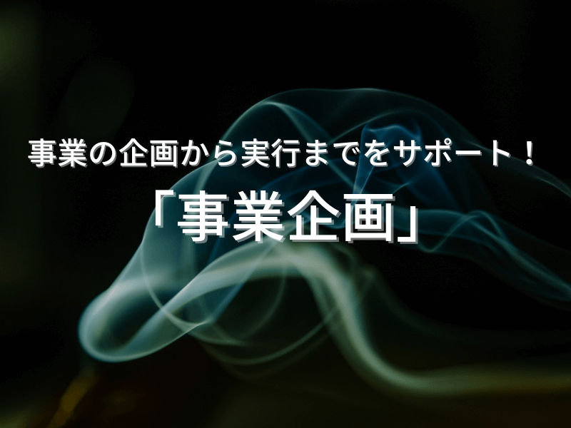 事業の企画から実行までをサポート!「事業企画」 13 - 事業の企画から実行までをサポート!「事業企画」